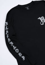 BBDスケッチロゴロングTシャツ(Black)