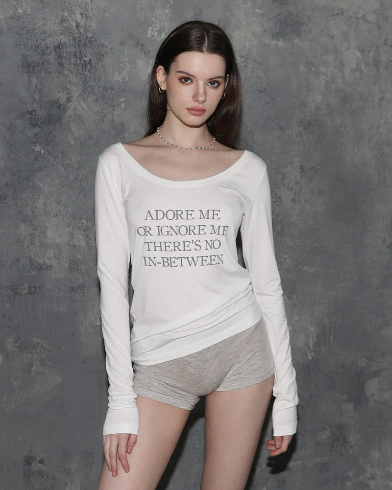ADORE ME Loose Fit Long Sleeve White