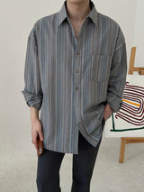 ASCLO Lyon Art Stripe Shirt (3color)