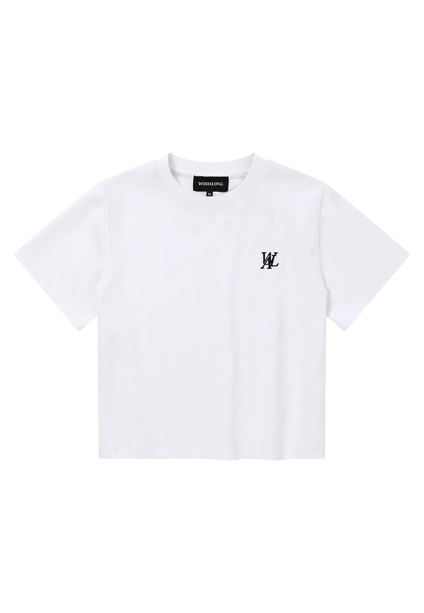 Silket cotton T-shirts - WHITE