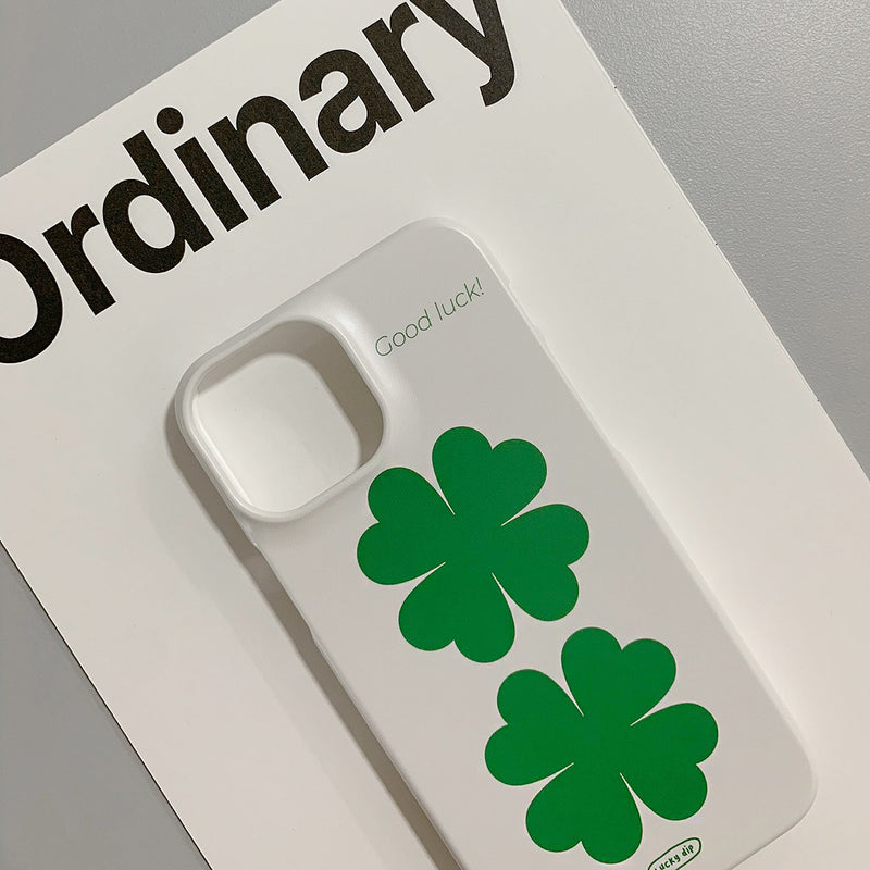 good luck clover iphone hard case – 60% - SIXTYPERCENT