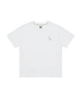 CURVED L SET TEE (WHITE)