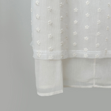 See through lace sleeveless dress