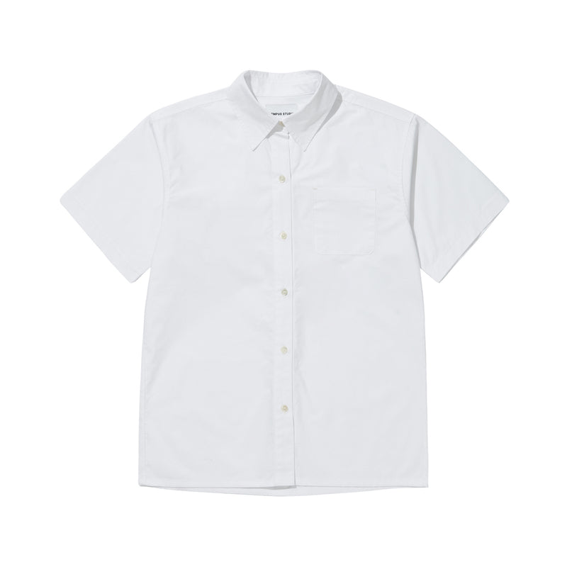 TEMPUS オーバーフィットハーフスリーブシャツ (WHITE)