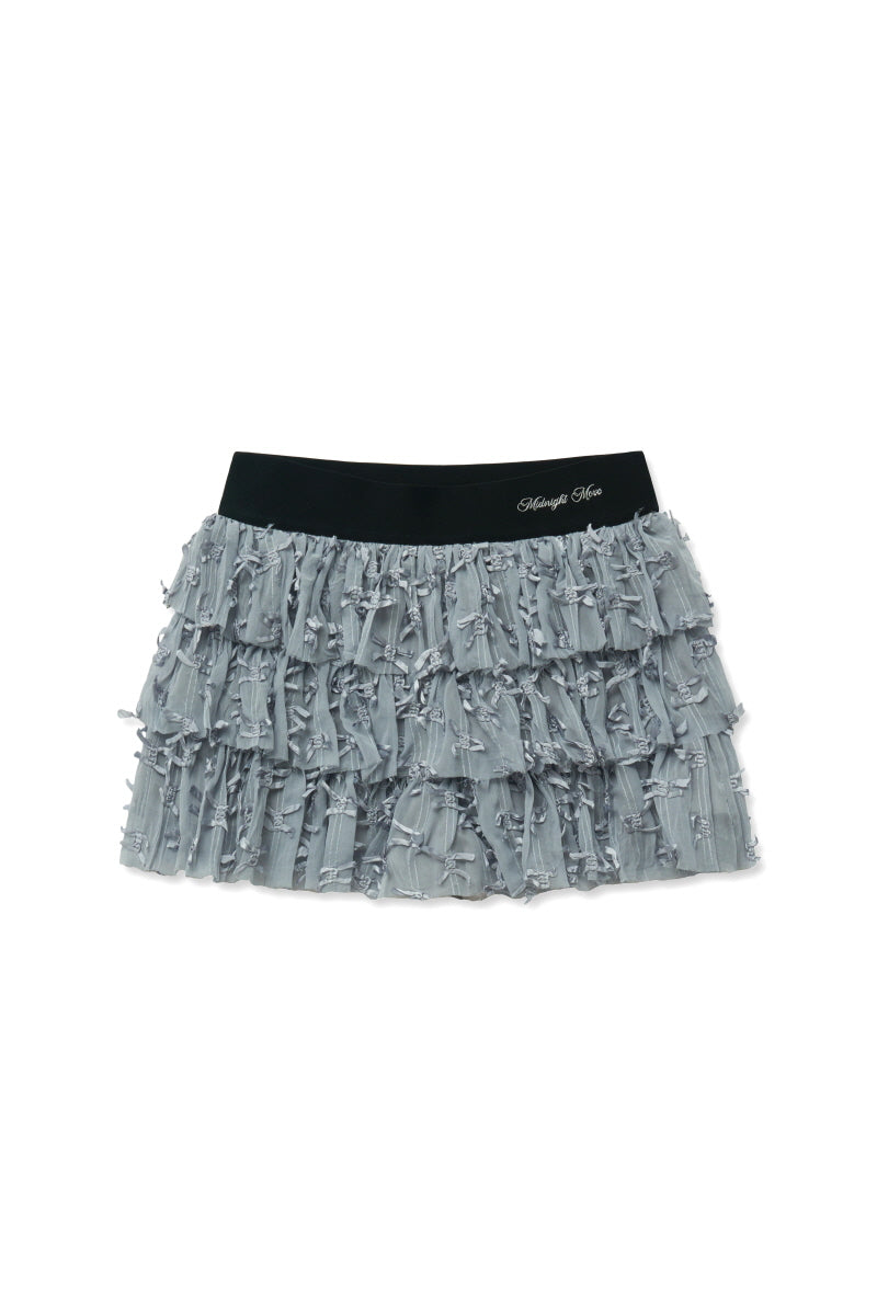 ribbon skirt (grey)