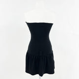 Wind mini sleeveless top layered dress (3 colors)