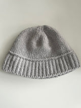 Alpaca wool knit bucket hat