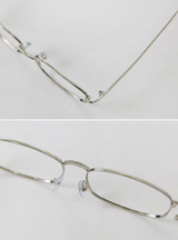 Silver Fashion Glasses