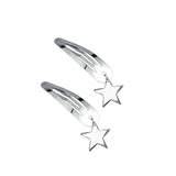 [SET] Ribbon Star Hair Clip Pins