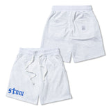 STGM Logo Short Pants Black / White Melange