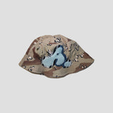 "A" BUCKET HAT(DESERT CAMO)