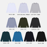 LMN All Day Planning Cotton Long Sleeve Tee (10 colors)