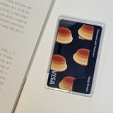 pudding MagSafe Transparent Card Wallet