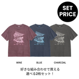 【SET】Racing Pigment T-Shirt