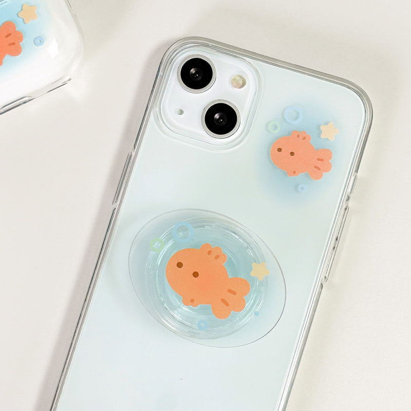 [Gel-hard] Summer Fishbowl Phone case (only case)