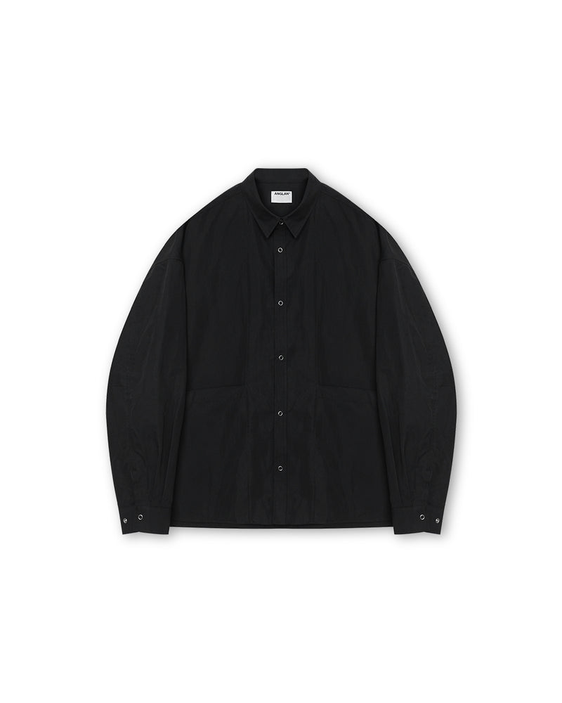 ステリックCNマルチポケットシャツ - Black