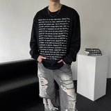 Long-sleeved Tee with lettering (2 colors) D761471626868