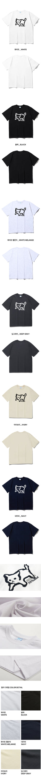 BIG CAT Cool Cotton Overfit Short Sleeves(SISSTD-0050)