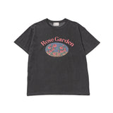 ROSE GARDEN DYED S/S TEE(CHARCOAL)