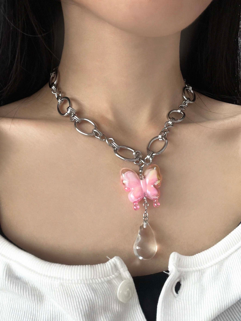 Fairy Pink Necklace