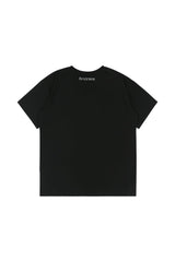 Black doodle reinsein short sleeve t-shirts
