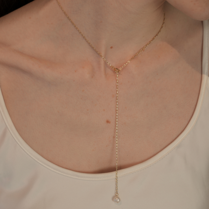 pearl sway necklace - pas -