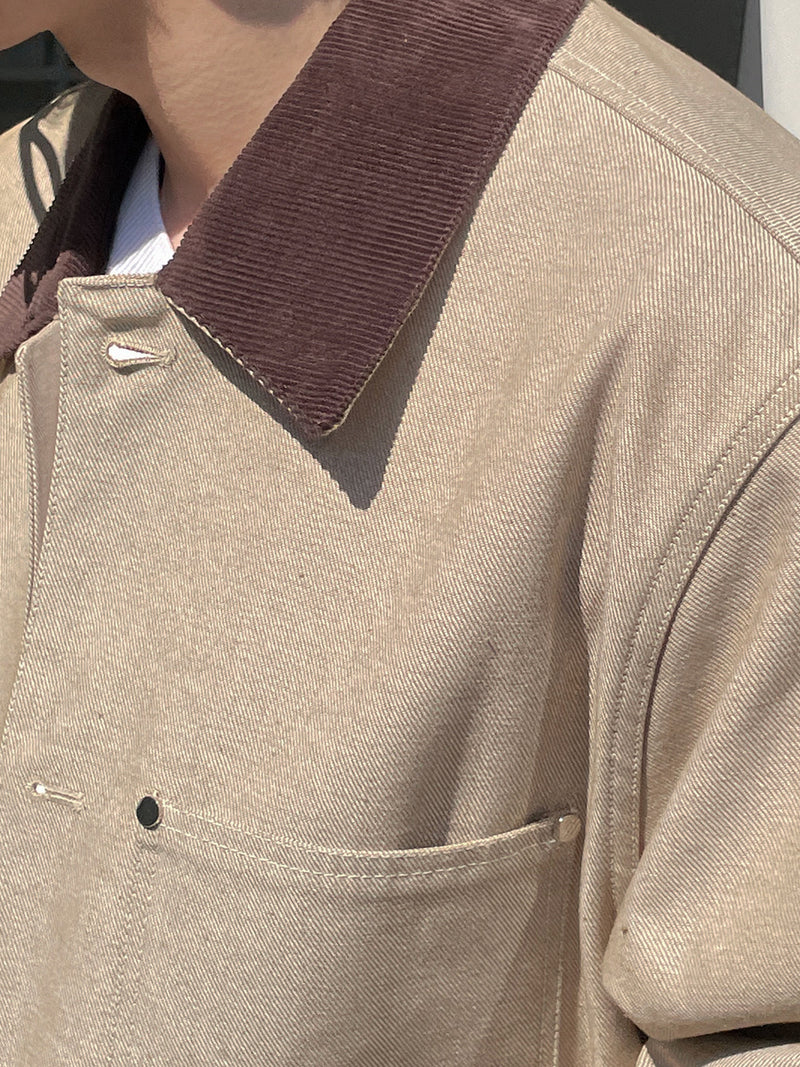 ASCLO フレンチカラーデニムジャケット（2色）