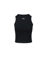 Triclipse Embroidered Sleeveless Black