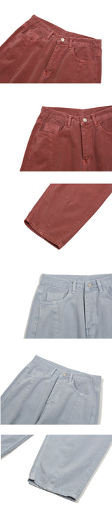 [Unisex] Structured wide pants(6color)