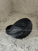 Leather Leather Hunting Cap