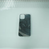 [MADE] see through jelly hard phone case (black)