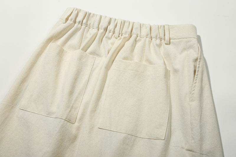 Durable Bermuda Pants (Cream)