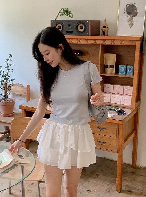 MI Basic Modal Short Sleeve T-Shirt (6color)