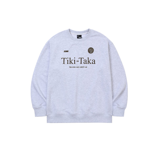 フットボール TIKI-TAKA スウェットシャツ - SILVER GREY