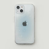 [Gel-hard] Twinkle blur Phone case (blue)