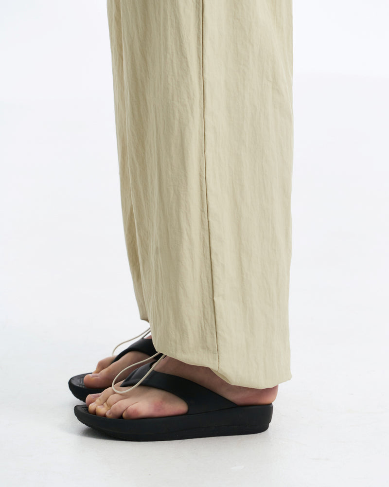 SEVILA NYLON WIDE STRING PANTS (7color)