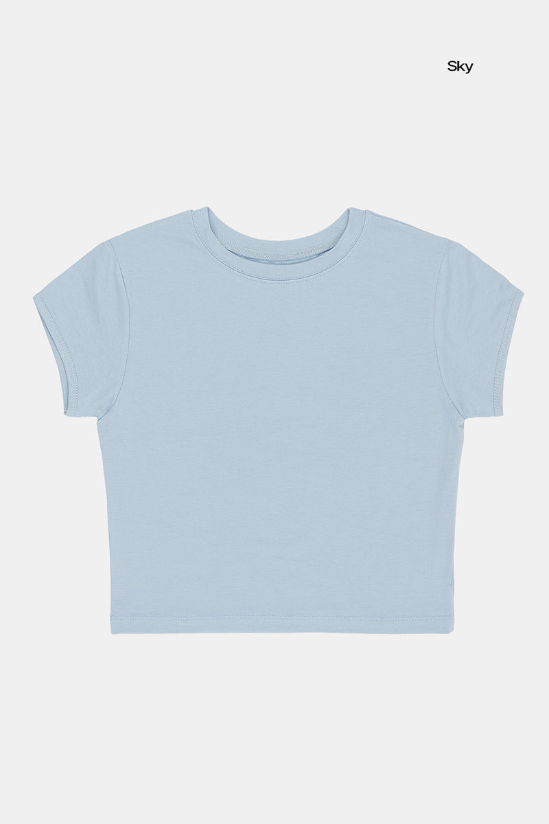 Camilla basic crop T-shirt