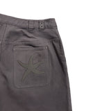 TCM vintage starfish half pants (purple grey)