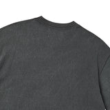 [COLLECTION LINE] PEARL LOGO HEAVY WEIGHT GARMENT COTTON T-SHIRT GRAY