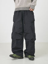 Tech nylon cargo pants 2color