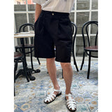 [S/S] Bio pin tuck bermuda pants(5color)