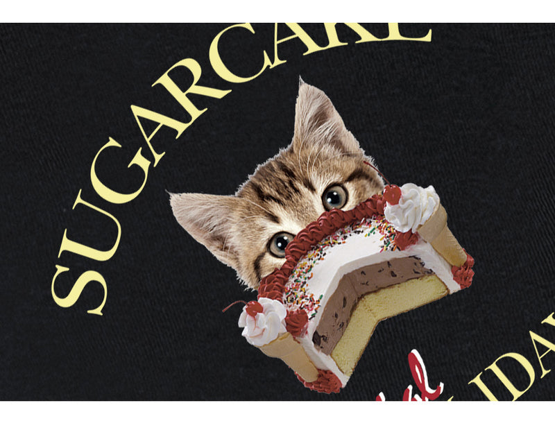 SUGARCAKE CAT T-SHIRT [4COLOR]