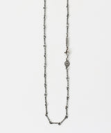 Slim twist chain nk (2 color)(925 silver)