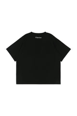 Black vintage overfit short sleeve t-shirts
