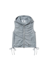 shirring vest (grey)
