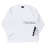 BBD 1982 ノーシンパシーロングTシャツ（ホワイト）