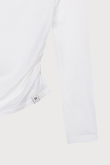 Shirring Off-shoulder T-shirt Ivory