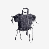 Devo Shirring T-shirt (mini strap set)