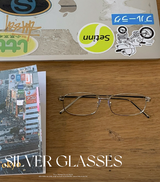 Silver Fashion Glasses