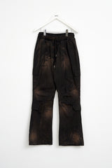 Burn Spray Flare Cargo Pants (2color)